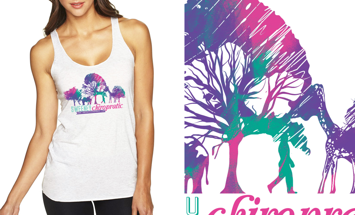 Diseño de Camiseta por Abidamar para Sweeney Chiropractic | Diseño #17808141