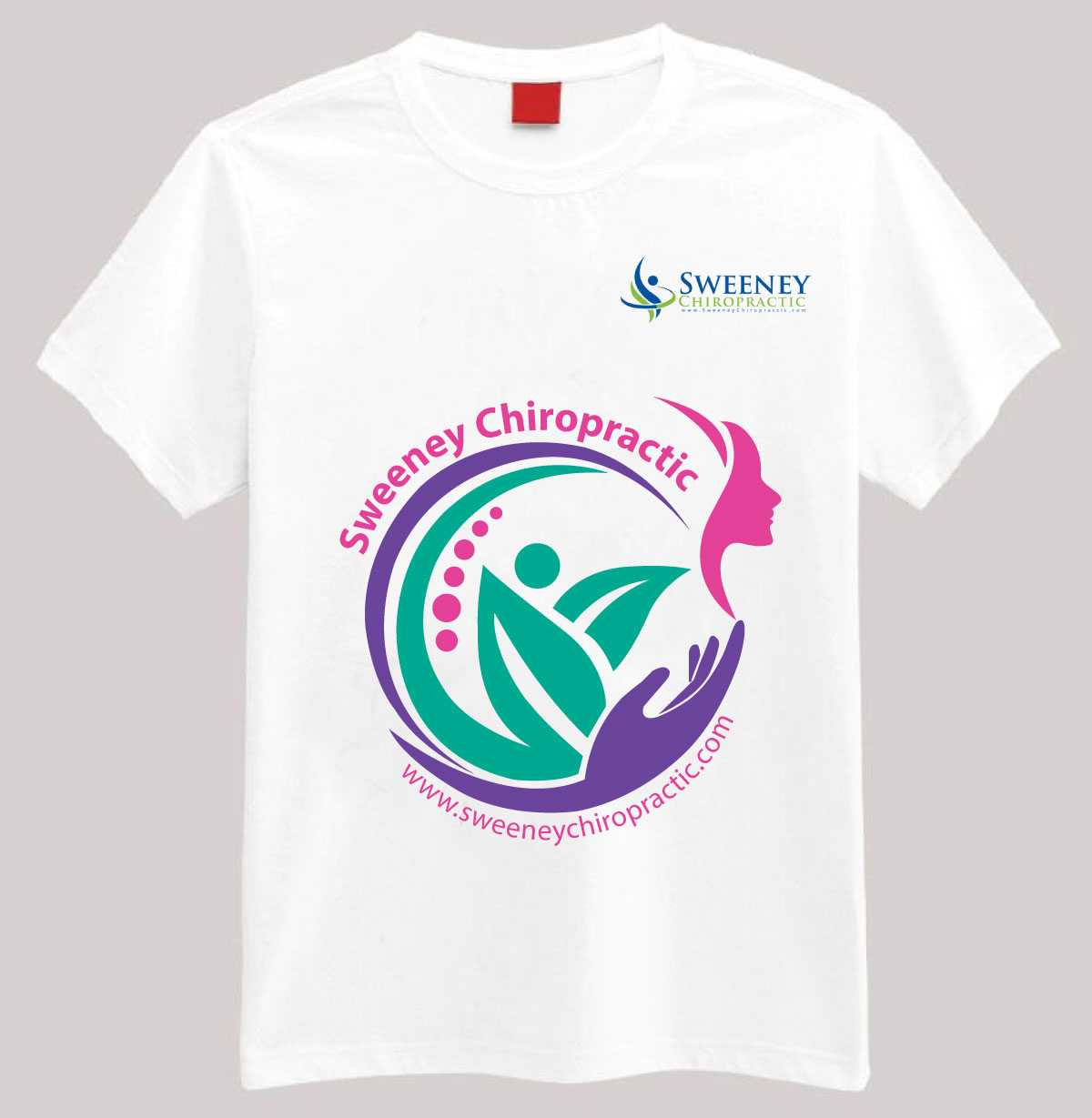 T-shirt Design by siriwardana6 for Sweeney Chiropractic | Design #17824773