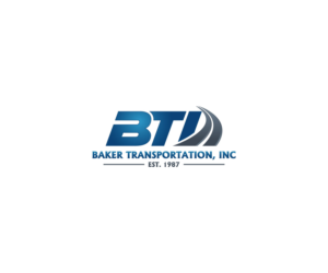 Baker Transportation, Inc.      Est. 1987     | Logo Design by Mario