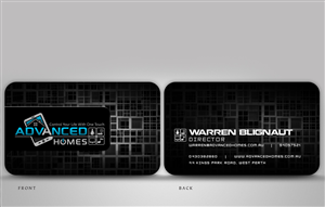 Advanced Homes | Visitenkarten-Design von disign