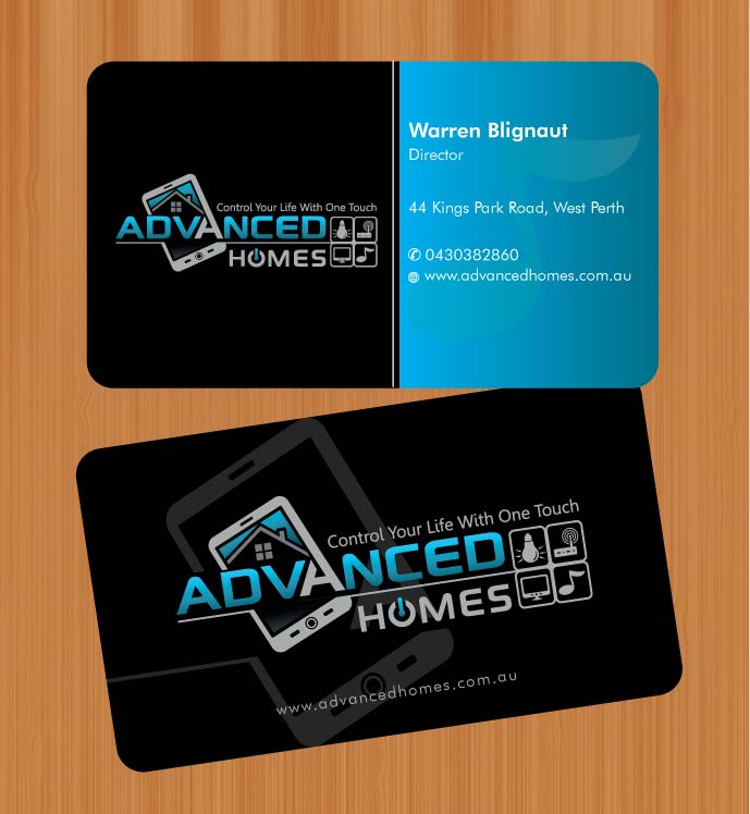 Design de Carte de Visite par Sbss pour Advanced Homes Pty Ltd | Design #645183