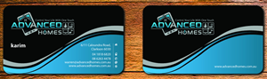 Advanced Homes | Business Card Design by Sbss
