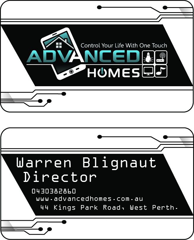 Design de Carte de Visite par mie pour Advanced Homes Pty Ltd | Design #640838