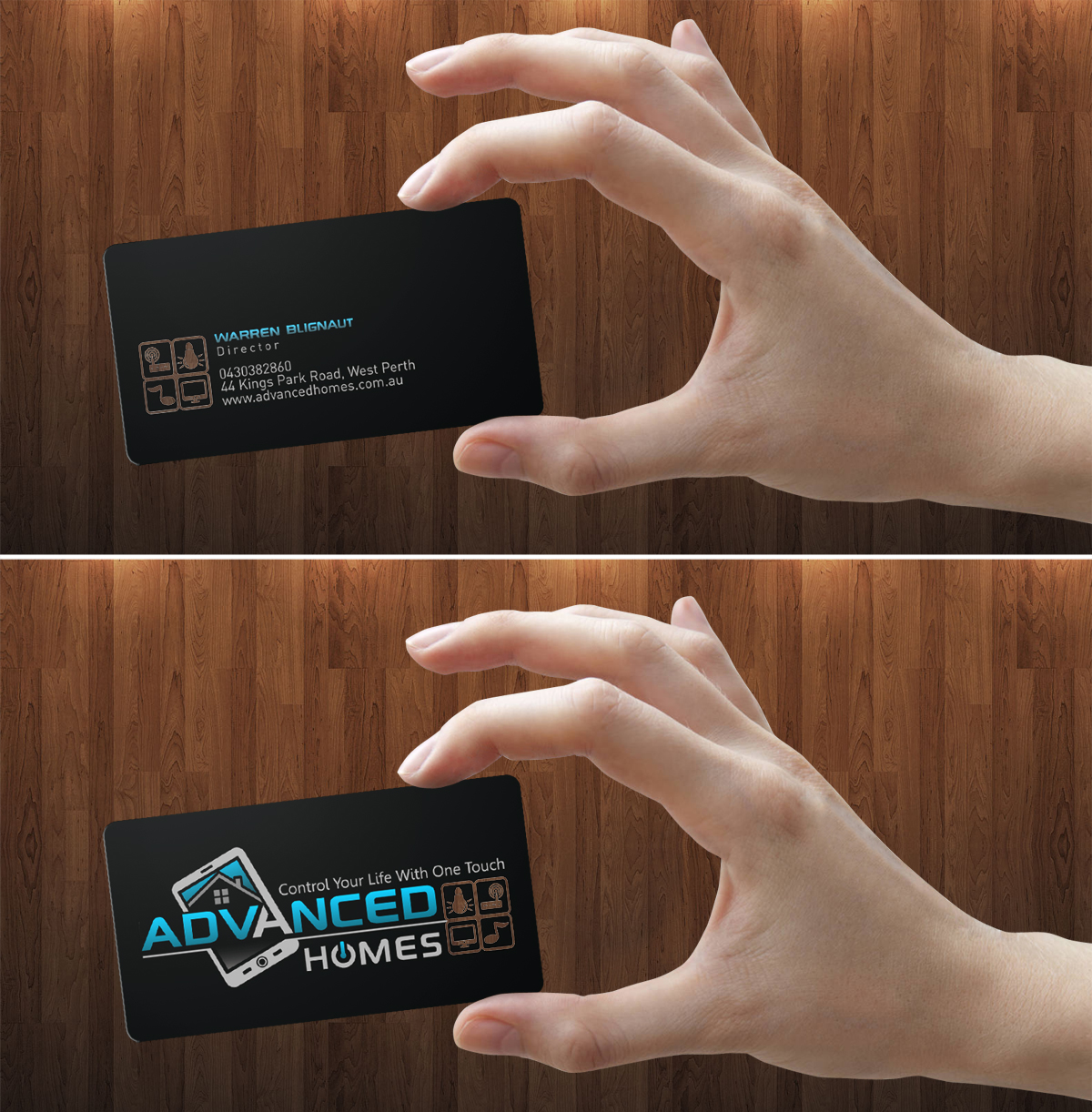 Design de Carte de Visite par CM pour Advanced Homes Pty Ltd | Design #656140