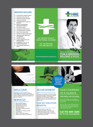 Flyer-Design von Deziners Zone für HME Billing and Consulting | Design: #17798976
