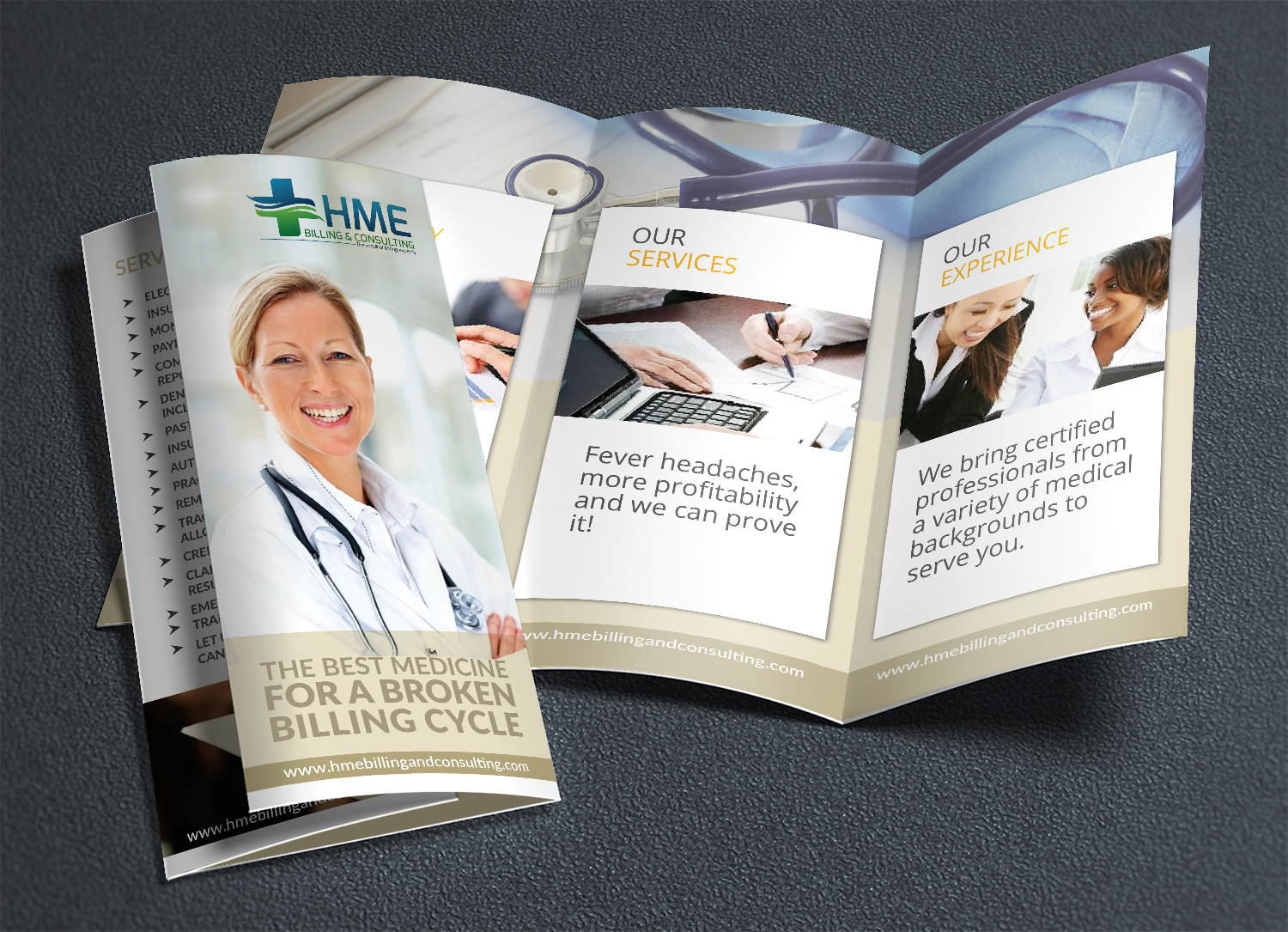 Flyer Design by Deziners Zone for HME Billing and Consulting | Design #17849433