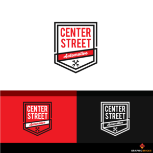 Center Street Automotive  | Diseño de Logo por Graphic Bricks