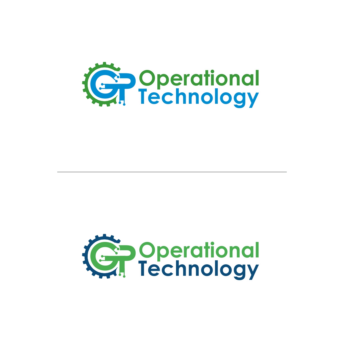 Logo Design by e-graphics for GP Operational Technology  | Design #17896846