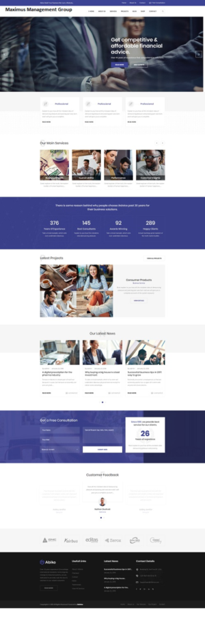 Diseño Web por farins88 para este proyecto | Diseño: #19040418