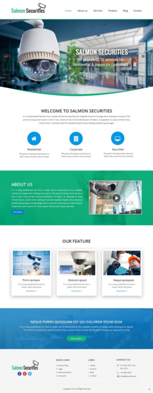 Web Design by pb for this project | Design: #17801814