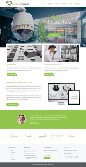 Web Design by pb for this project | Design: #17801815