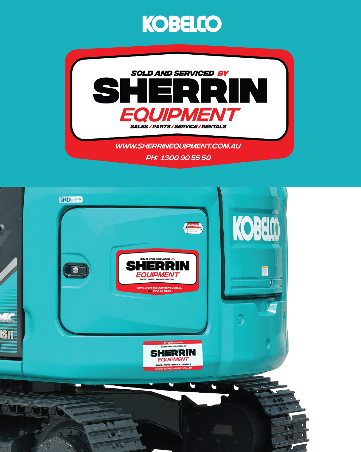Graphic Design by Kristina Andonoff for Sherrin Equipment | Design #17862113