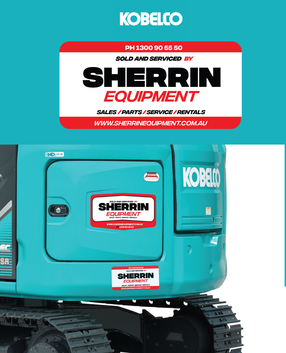 Graphic Design by Kristina Andonoff for Sherrin Equipment | Design #17862114