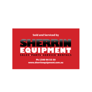 Sherrin Equipment requires a design to be used for stickers that will go on all new Excavators sold. | Graphic Design by banedsgn