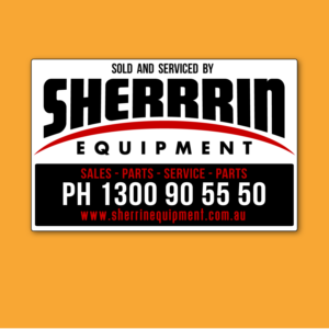 Sherrin Equipment requires a design to be used for stickers that will go on all new Excavators sold. | Graphic Design by lightning.1972