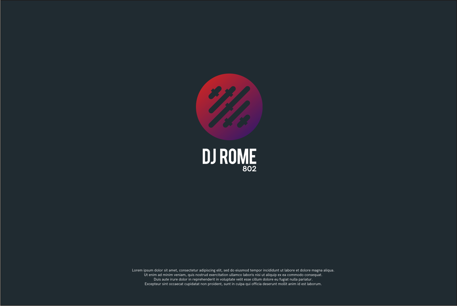 Logo Design by nusdofficial for DJROME802 | Design #17910156