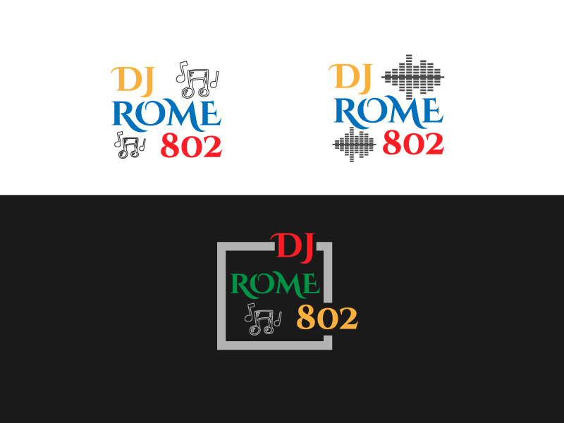 Logo Design by shimu 3 for DJROME802 | Design #17816625