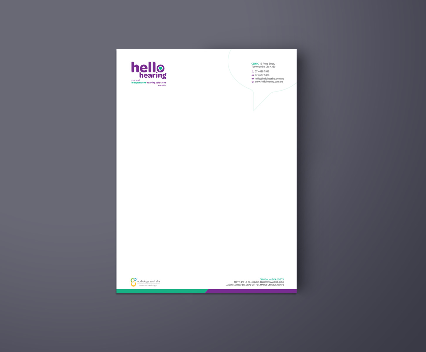 Letterhead Design by Right_D for this project | Design #17795802