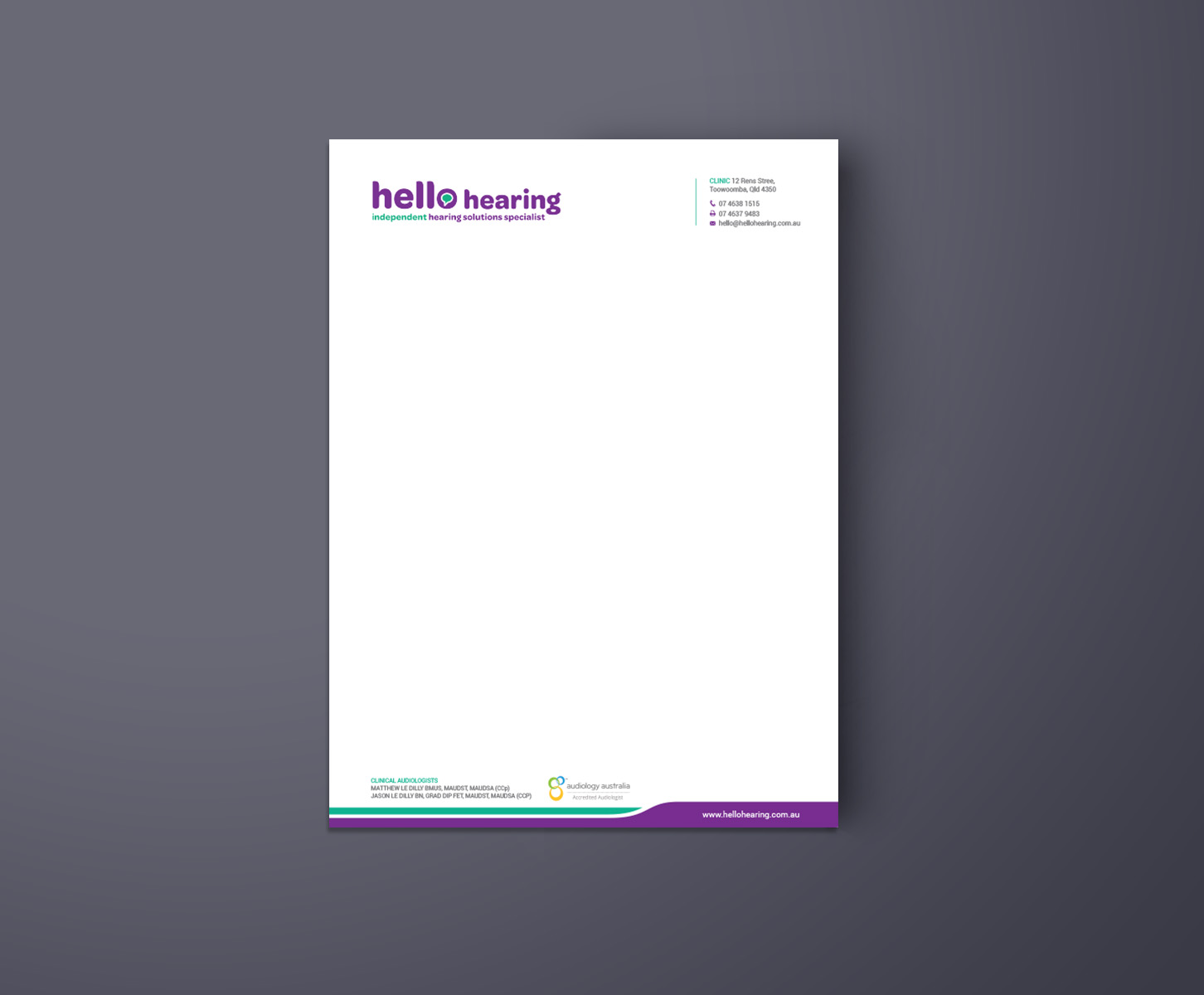 Letterhead Design by Right_D for this project | Design #17795804