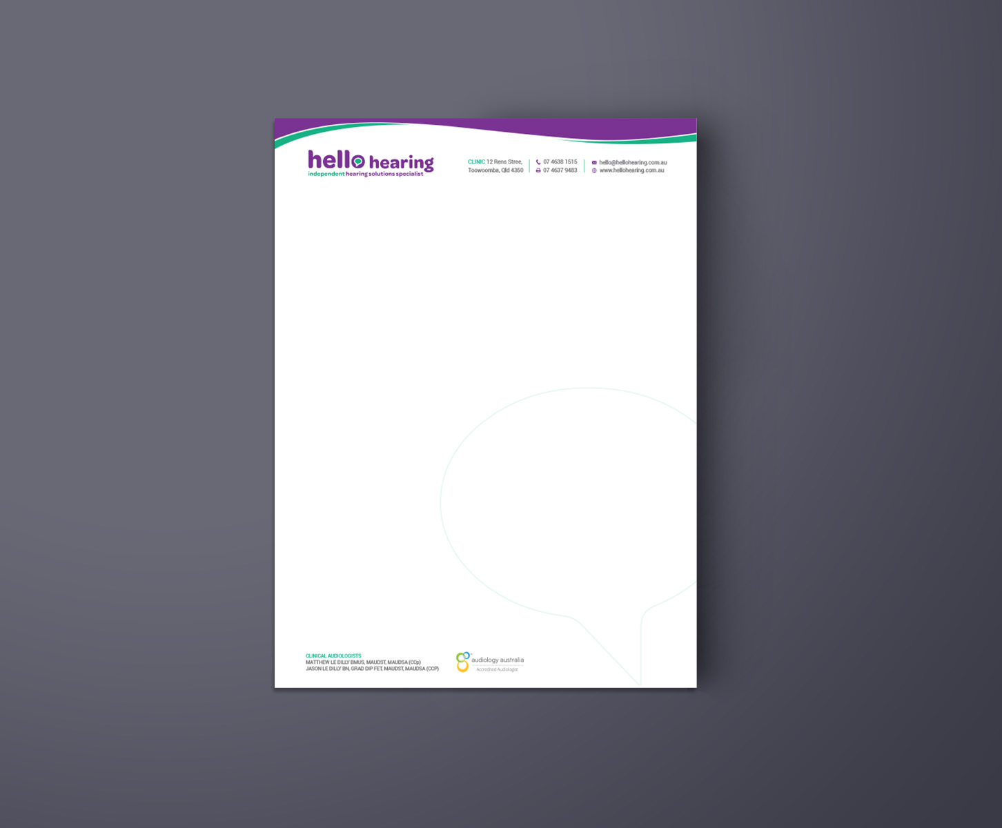 Letterhead Design by Right_D for this project | Design #17795805