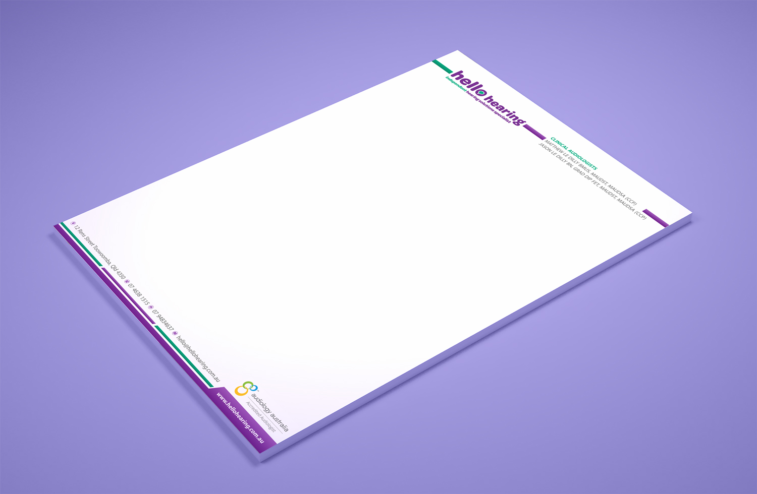 Letterhead Design by Petter Goms for this project | Design #17834318