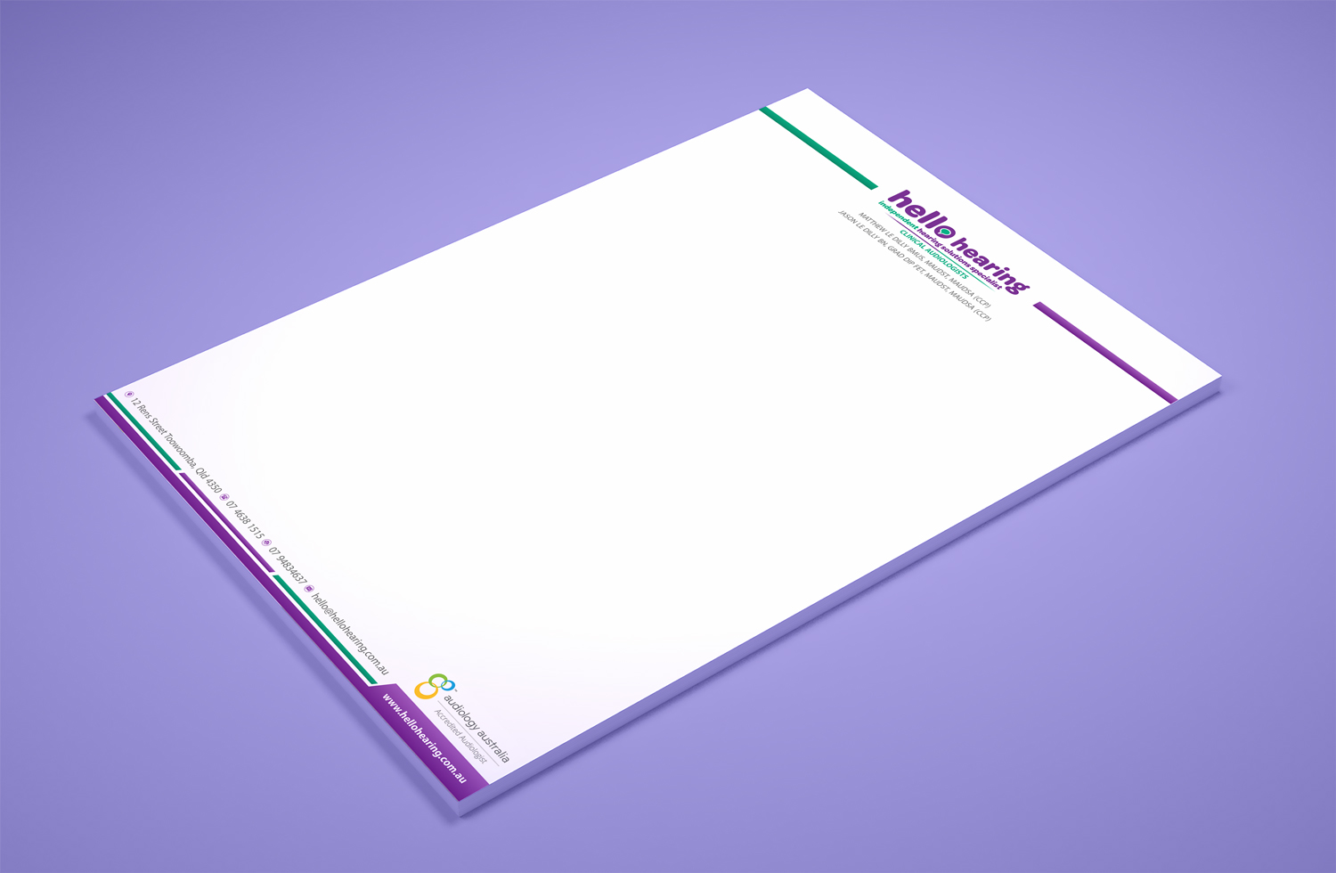 Letterhead Design by Petter Goms for this project | Design #17834477