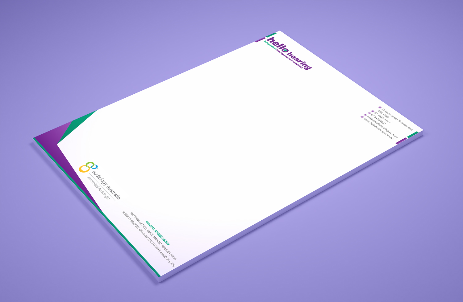 Letterhead Design by Petter Goms for this project | Design #17834931