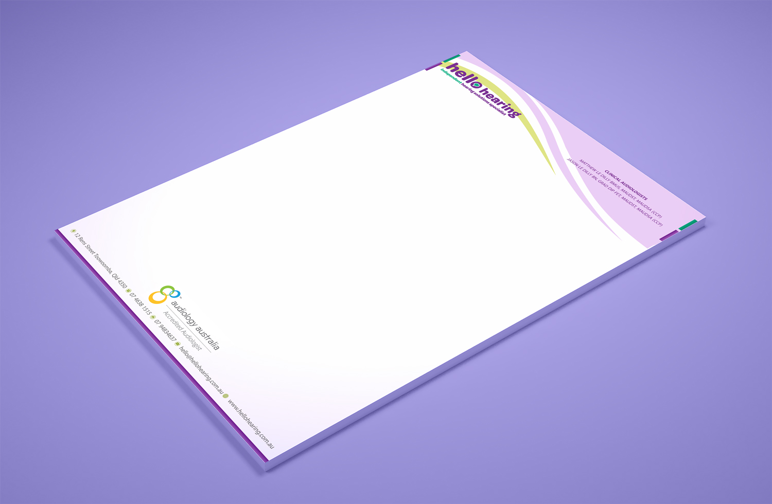 Letterhead Design by Petter Goms for this project | Design #17835016