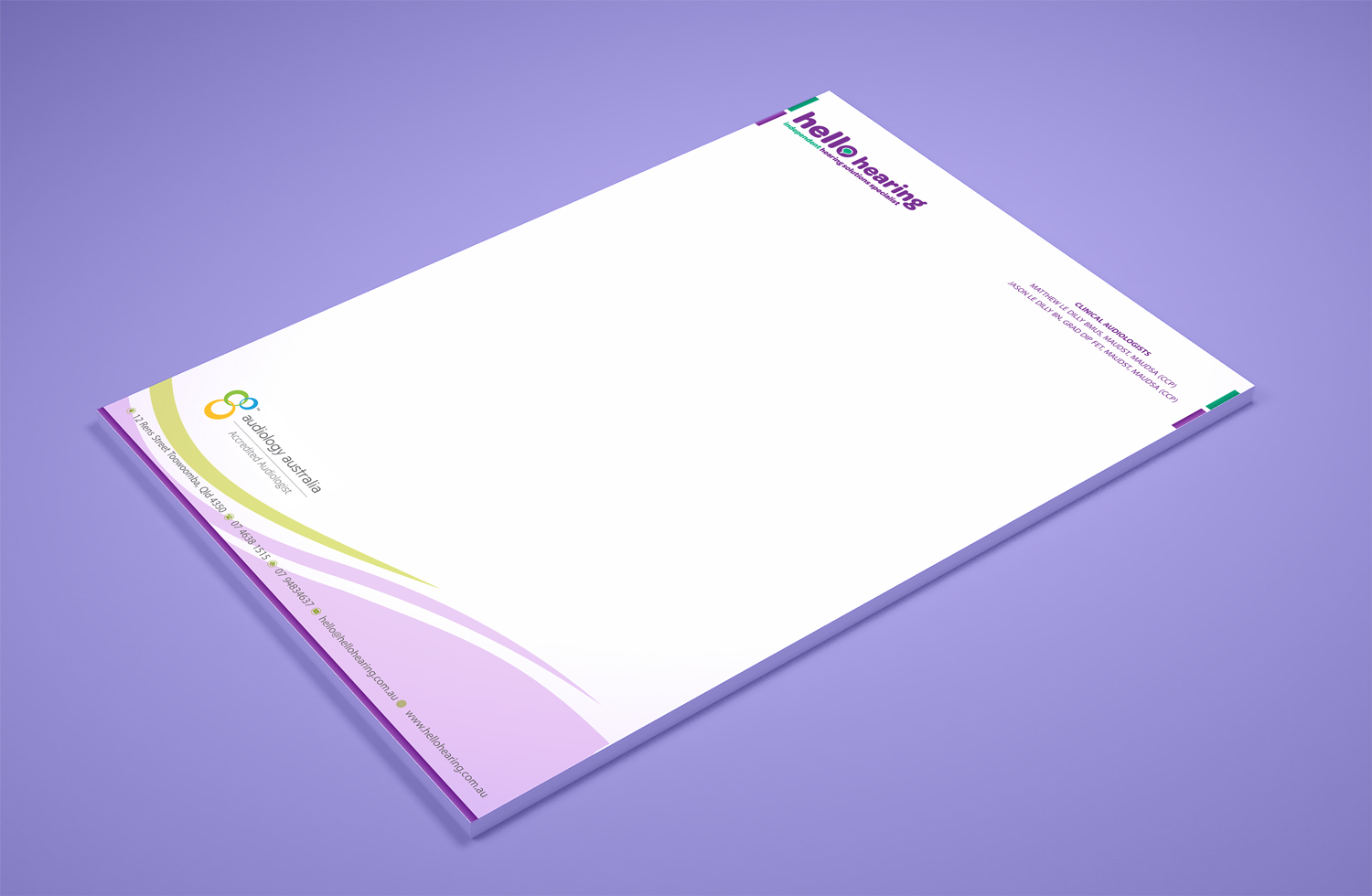 Letterhead Design by Petter Goms for this project | Design #17835017