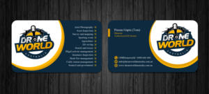 Drone world Australia, a Sydney based startup need a visiting card designed | Visitenkarten-Design von Sandaruwan