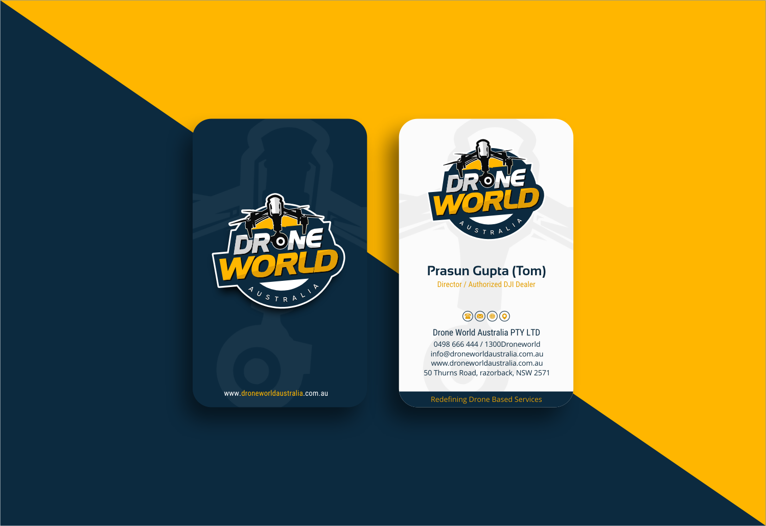 Business Card Design by INDIAN_Ashok for this project | Design #17808227