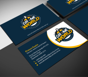 Drone world Australia, a Sydney based startup need a visiting card designed | Business Card Design by SKYdesign