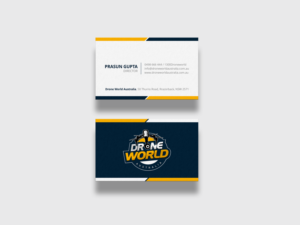 Drone world Australia, a Sydney based startup need a visiting card designed | Visitenkarten-Design von HYPdesign