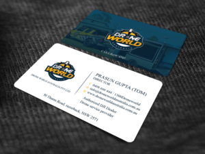 Drone world Australia, a Sydney based startup need a visiting card designed | Business Card Design by Tripti Ranjan Gain