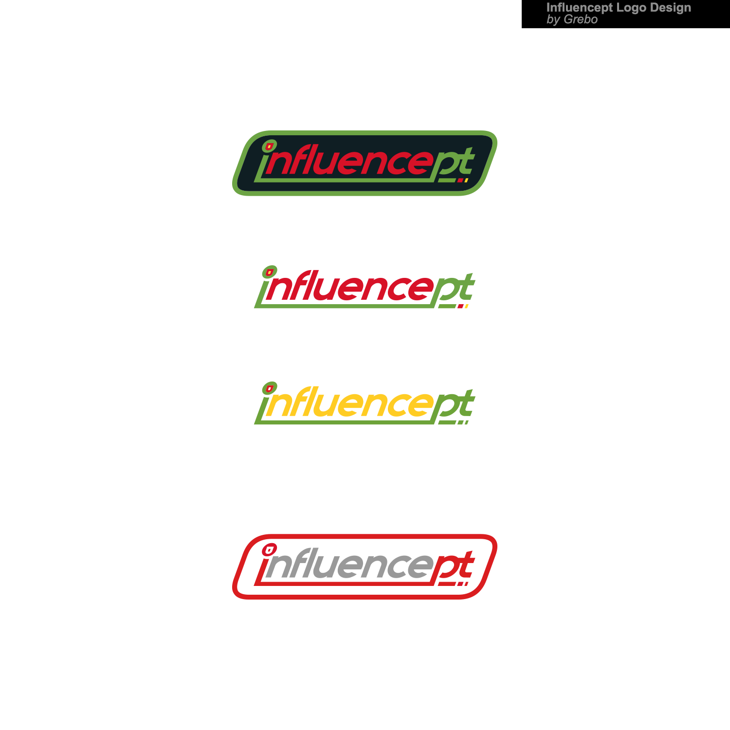 Logo Design by Grebo for Influencept | Design #17867079