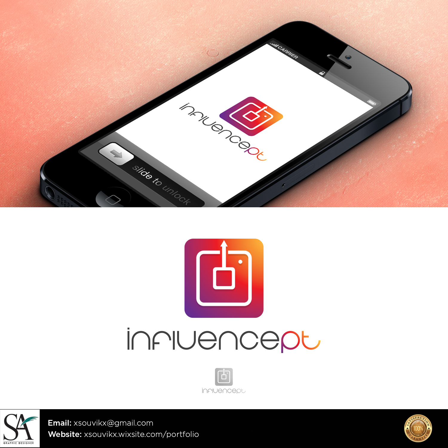 Logo-Design von Souvik Roy (Alex Pro) für Influencept | Design #17884771