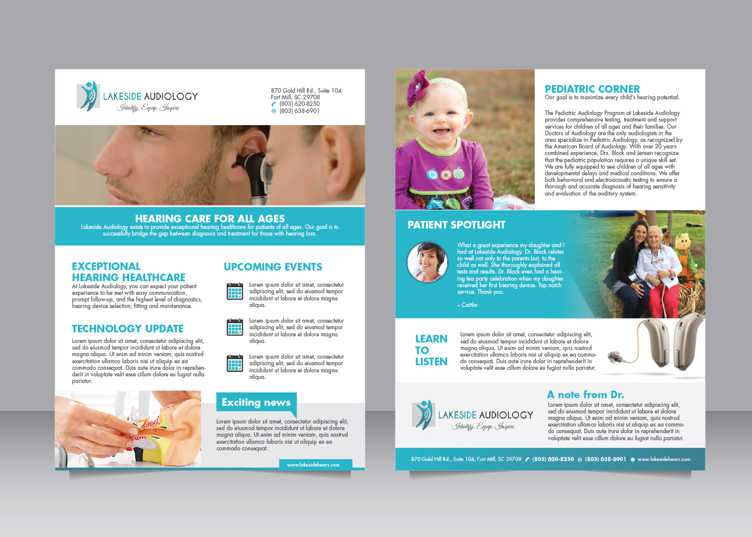 Flyer-Design von Achiver für Lakeside Audiology | Design: #17885051