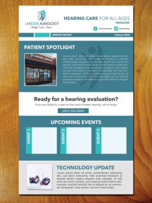 Flyer Design by LeonFX for Lakeside Audiology | Design #17809324