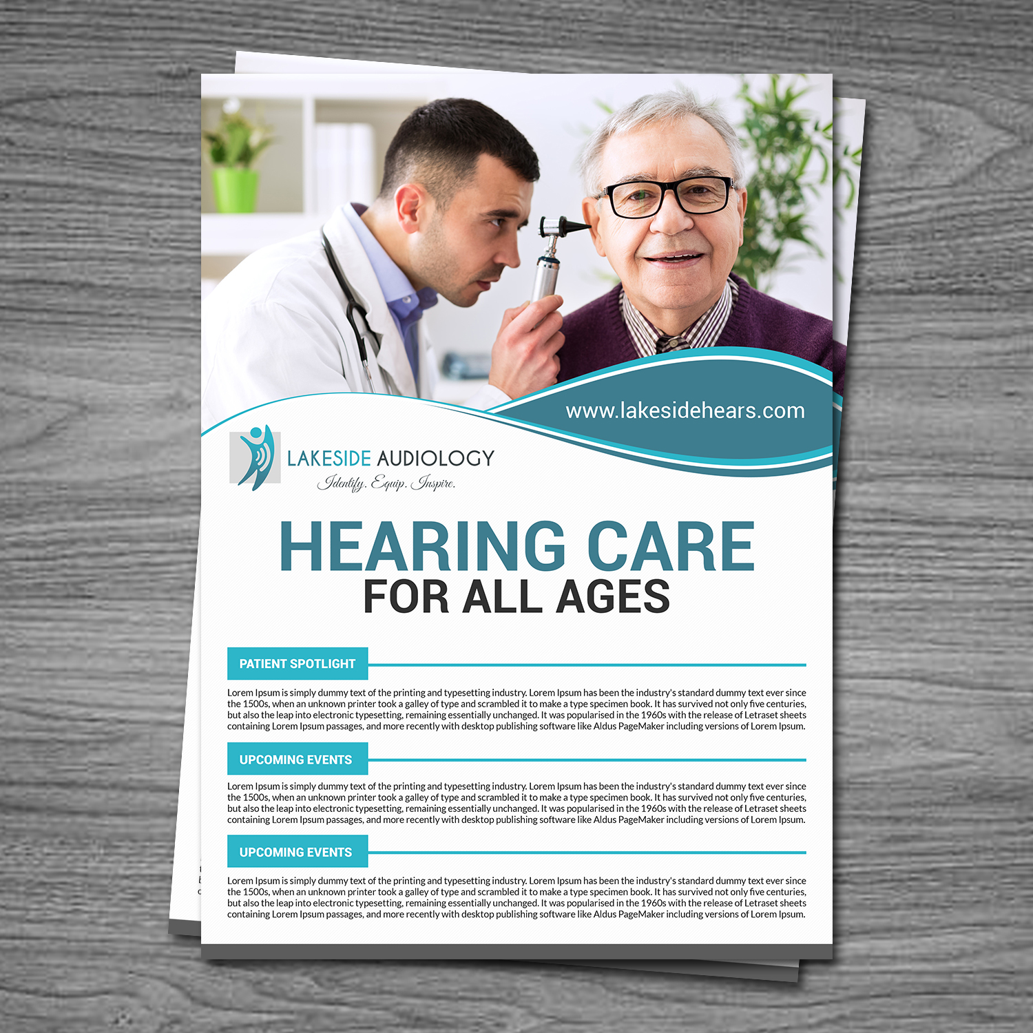 Flyer-Design von debdesign für Lakeside Audiology | Design #17810014