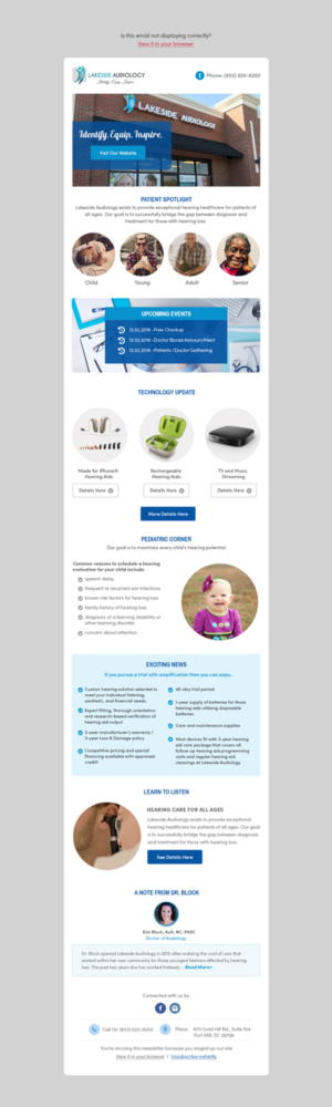 Flyer-Design von Dabashes Adhikery für Lakeside Audiology | Design: #17805481
