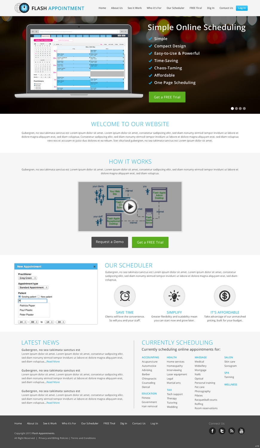 Web Design by pb for this project | Design #2759454