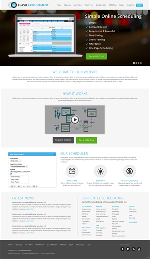 Web Design by pb for this project | Design: #2759454