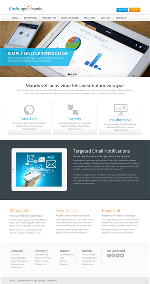 Web Design by pb for this project | Design: #2759463