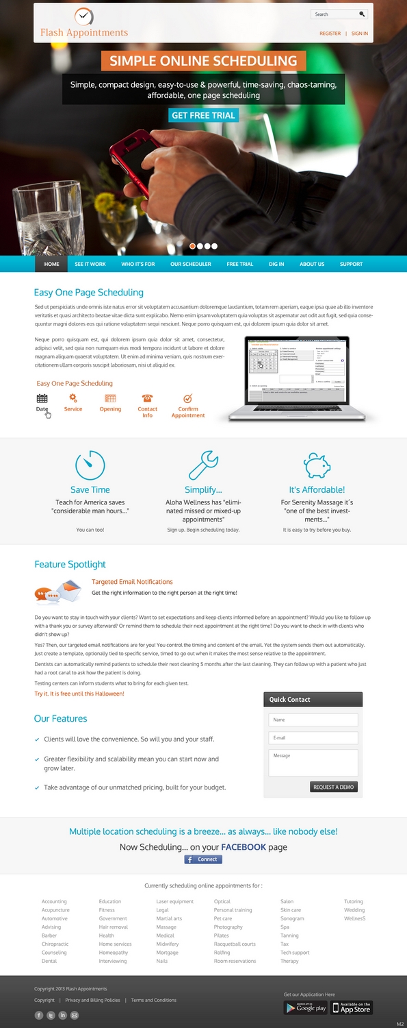 Web Design by pb for this project | Design #2770277