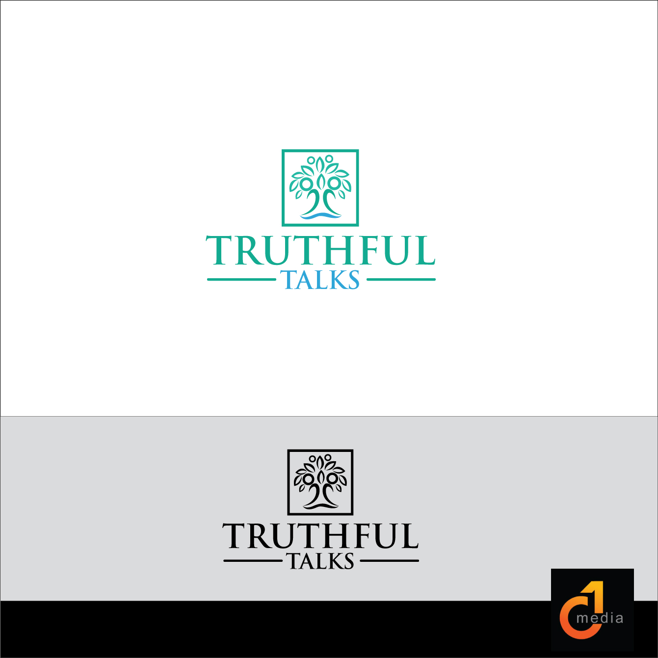 Logo Design by C1 Media for Truthful Talks | Design #17831299
