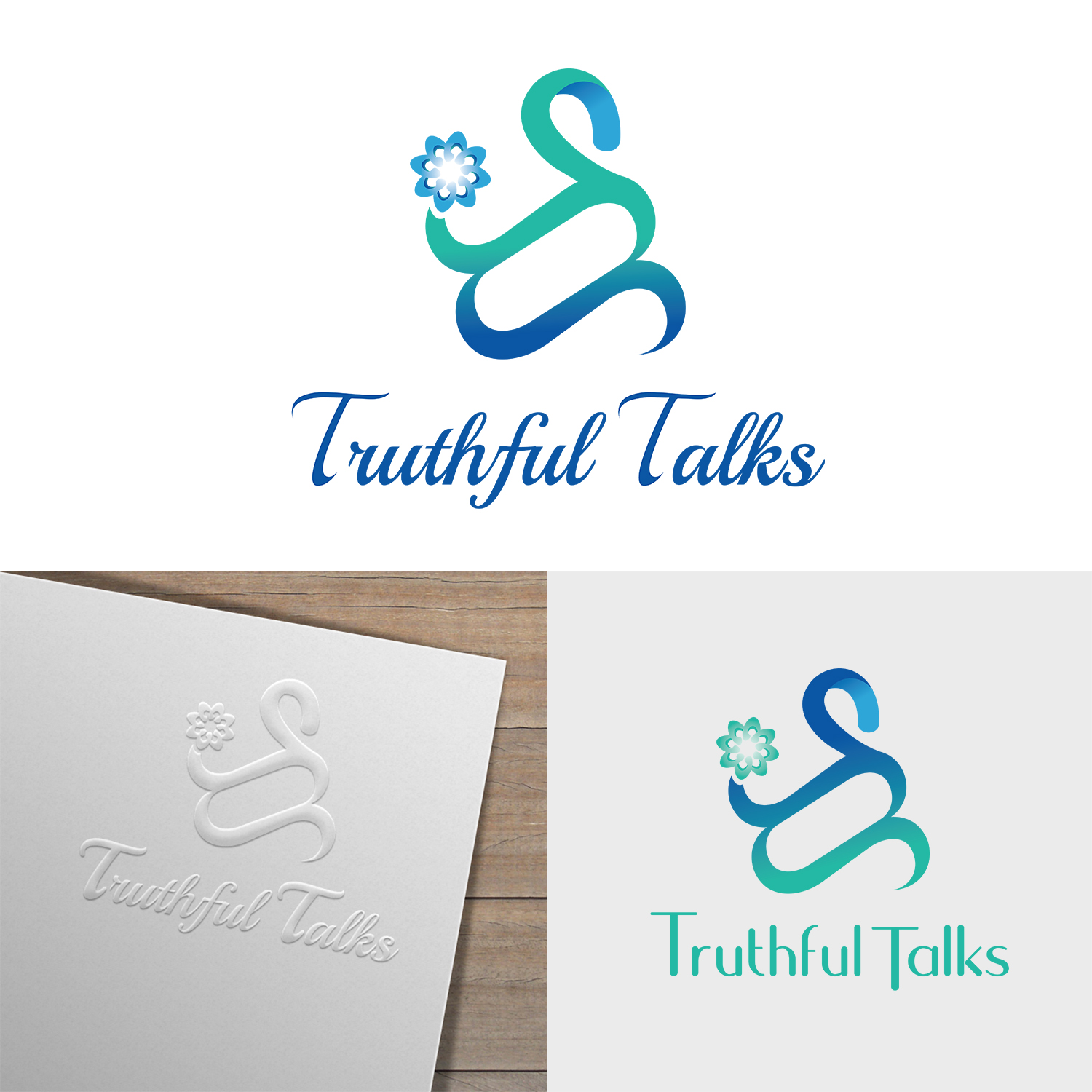 Logo Design by Koshama for Truthful Talks | Design #17830326