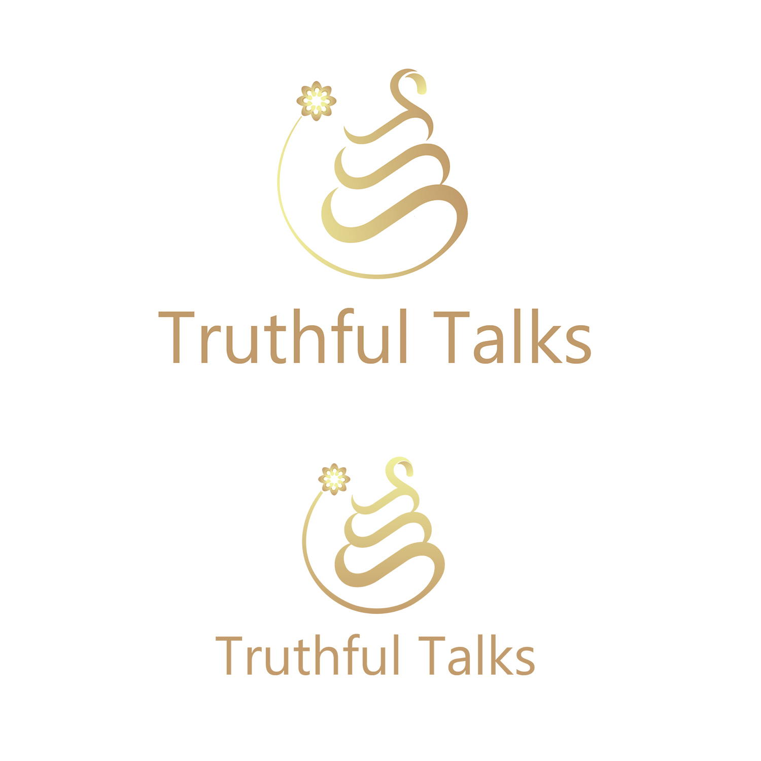 Logo Design by Koshama for Truthful Talks | Design #17873643