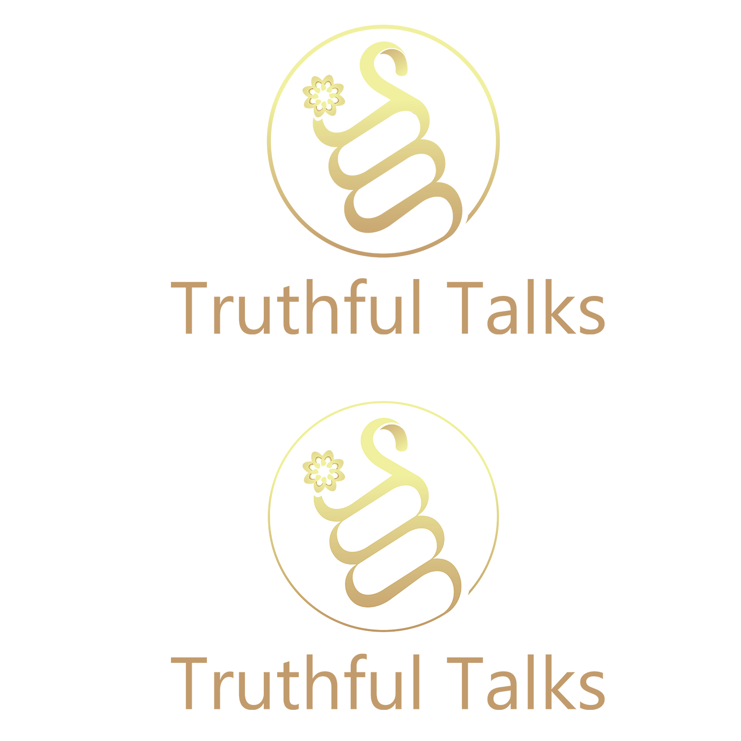 Logo Design by Koshama for Truthful Talks | Design #17874297