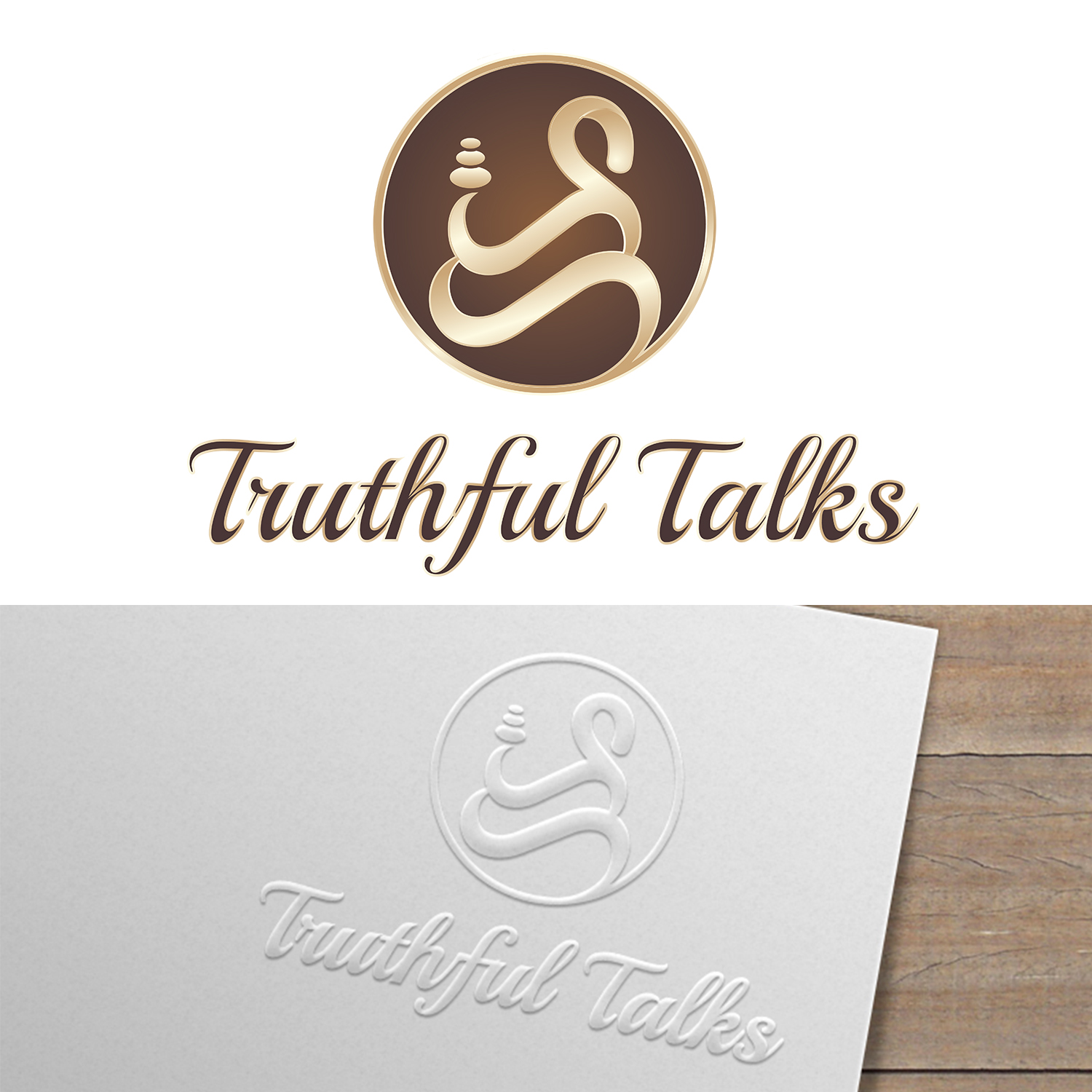 Logo Design by Koshama for Truthful Talks | Design #17897231