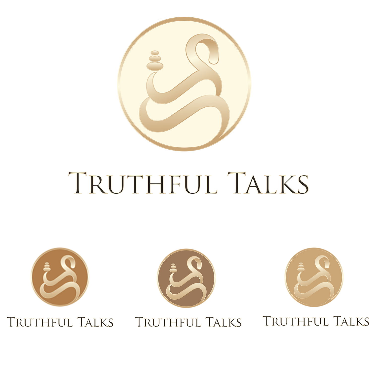 Logo Design by Koshama for Truthful Talks | Design #17898325